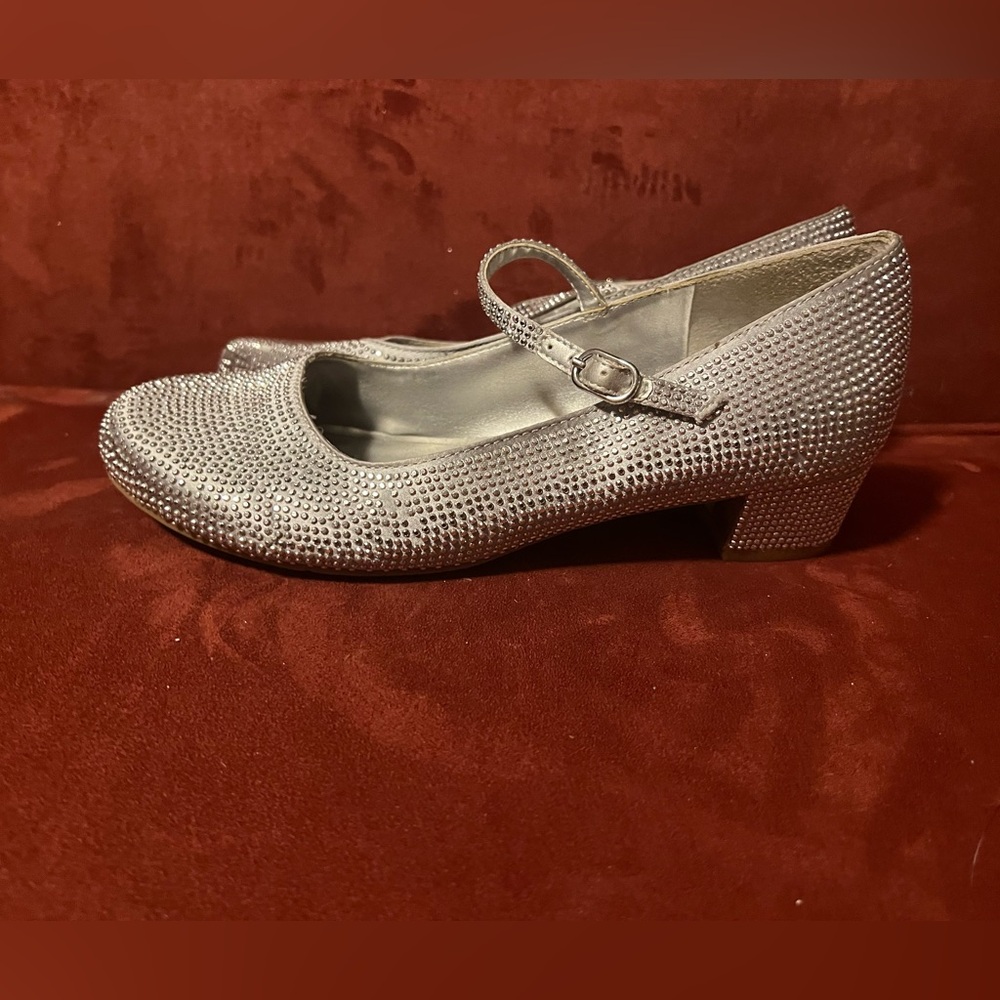 Copper Key Children’s Rhinestone Shoes - Picture 2 of 7